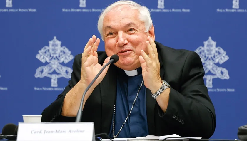 El cardenal francés Jean-Marc Aveline. 
