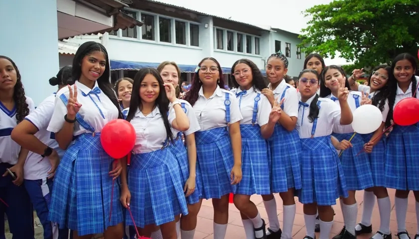 Estudiantes beneficiadas. 