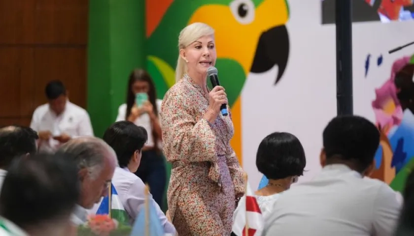 La Gobernadora del Valle del Cauca, Dilian Francisca Toro.