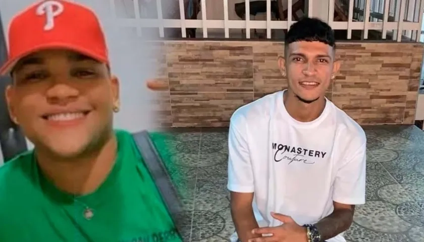 Jhon Freiler Jiménez Perdomo y Jordán Yesid Guerrero.