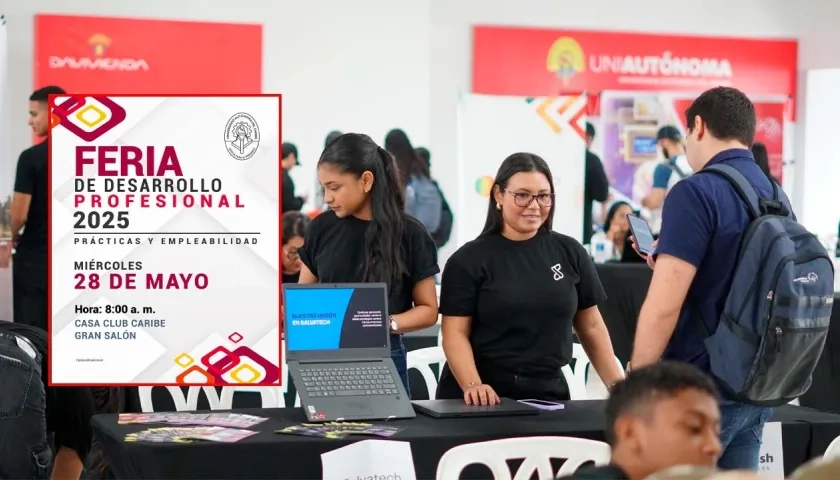 Imagen de la Feria de Desarrollo Profesional Uniautónoma 2024. 