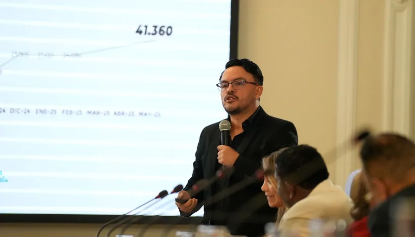 El director de la Agencia Nacional de Tierras (ANT), Felipe Harman