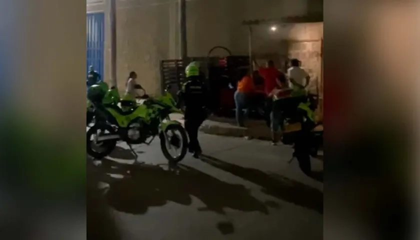 Lugar donde se presentó el ataque sicarial. 