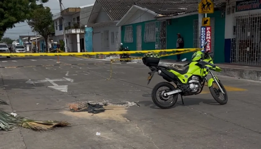 Ataque a bala en la carrera 23 con calle 28, barrio Montes. 