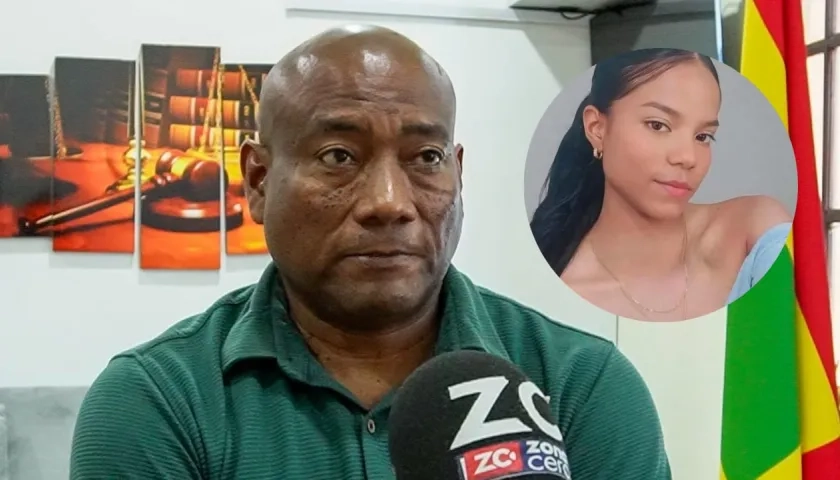 José Damer Guerrero Ortiz y su hija patrullera María Alejandra. 