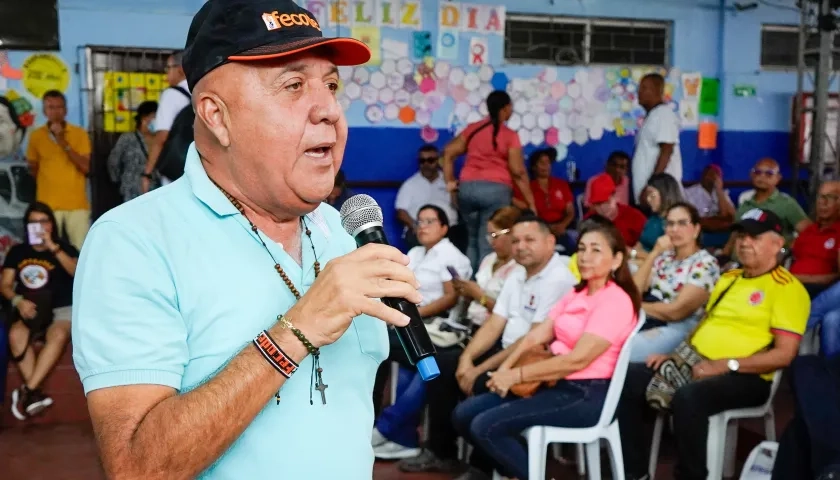 Luis Grimaldo, tesorero de Fecode.