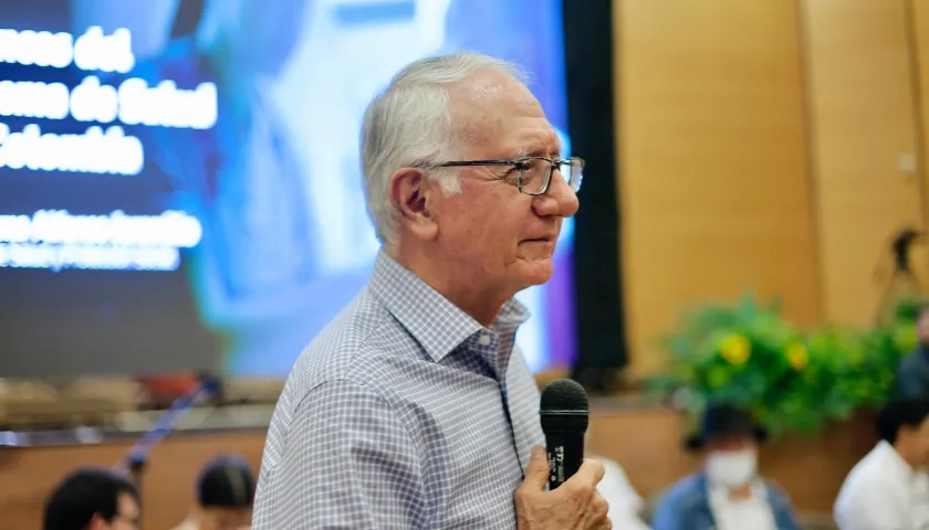 El Ministro de Salud, Guillermo Alfonso Jaramillo.