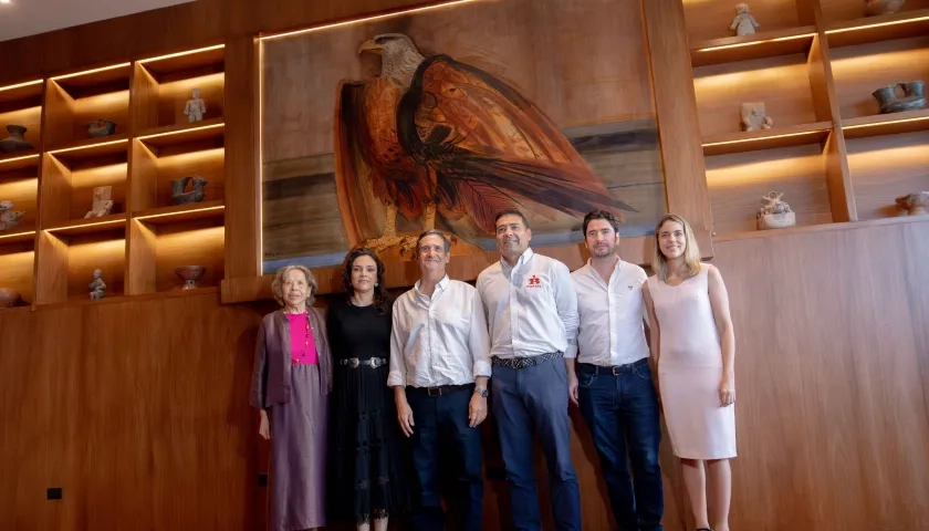 Tita Cepeda, Silvia Ramírez, Adolfo Meisel, Sergio Rincón, José Francisco Aguirre y Samira Fadul.