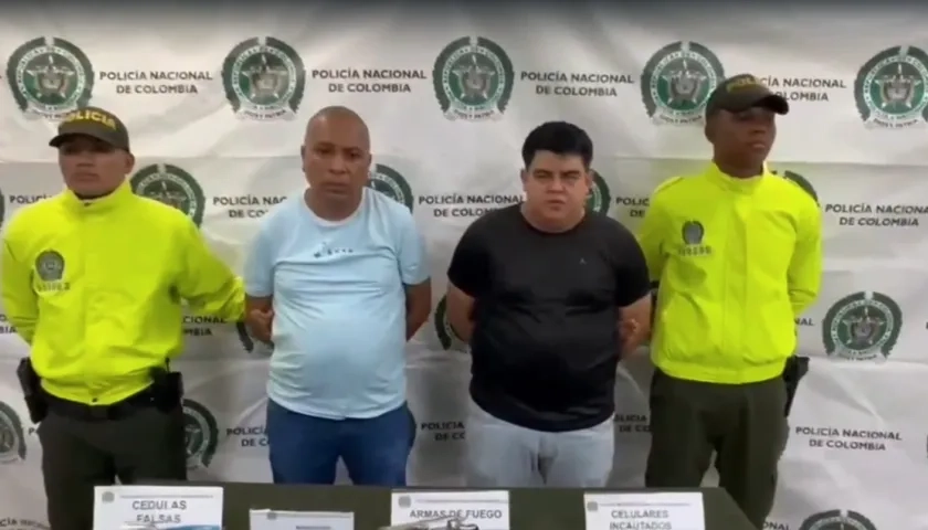 Pedro Antonio Bahoque Castillo y Fabián Arturo Llamas Pacheco.