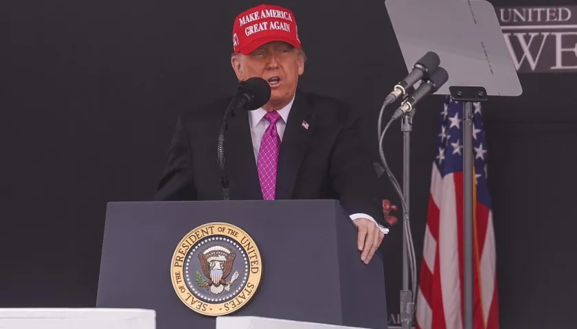 Presidente Donald Trump. 