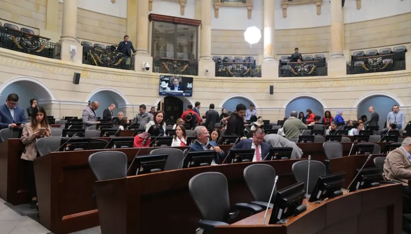 Plenario del Senado de la República.