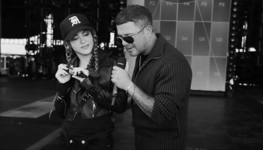 Shakira y Alejandro Sanz. 