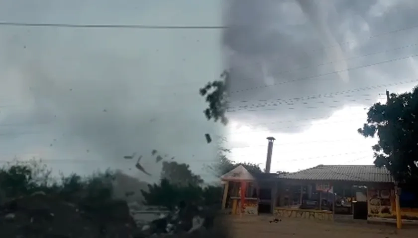 La emergencia se presentó en la tarde de este jueves. 