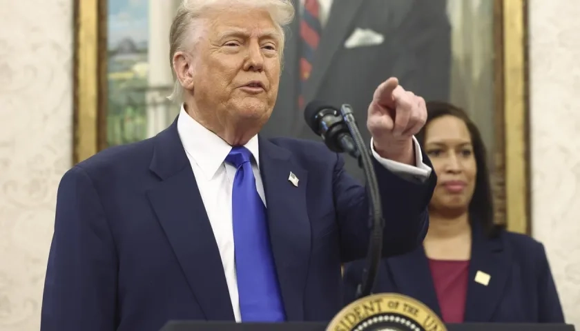 El presidente de Estados Unidos, Donald Trump.