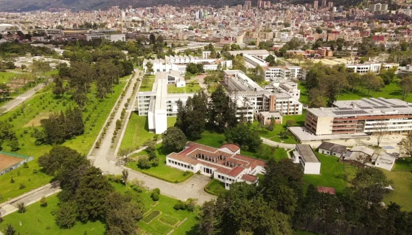 Campus de la Universidad Nacional de Colombia.