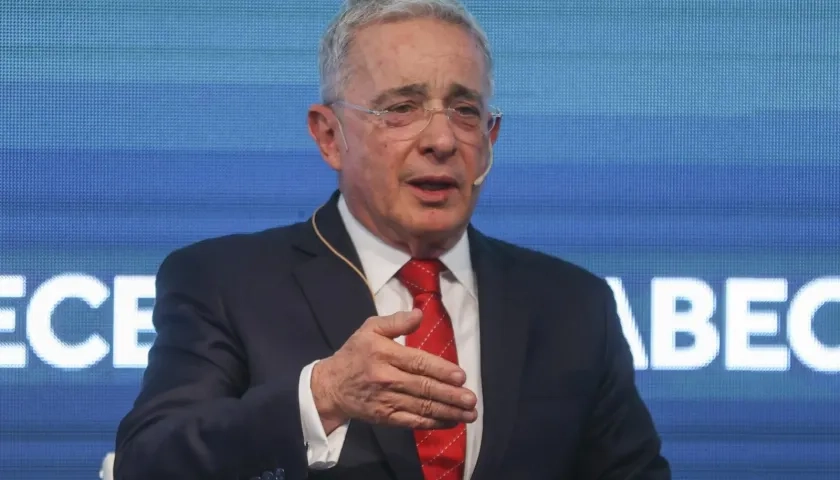 El expresidente de la República, Álvaro Uribe Vélez.