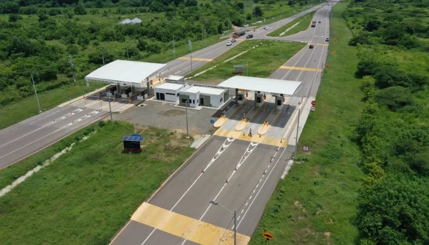 Vía Cartagena-Barranquilla.