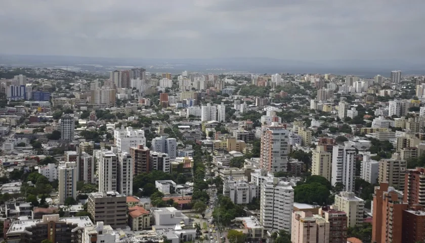Panorámica de Barranquilla.