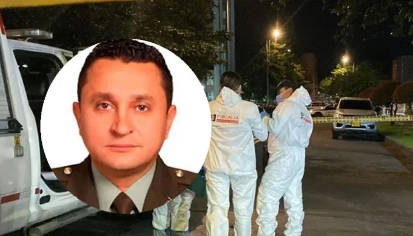 Lugar de los hechos y el coronel Óscar Dávila.