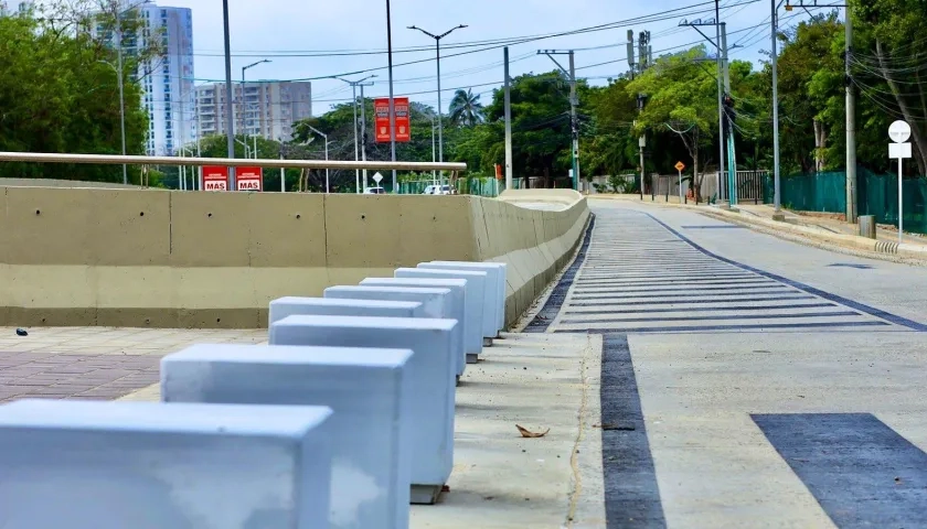 La Gran Vía a la altura del Corredor Universitario.