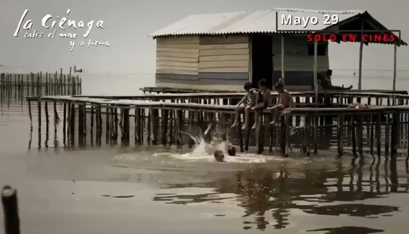 Fue grabada en la Ciénaga Grande de Santa Marta. 
