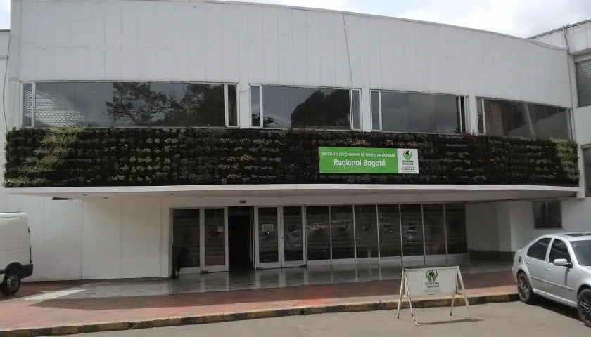 Oficinas del ICBF regional Bogotá.