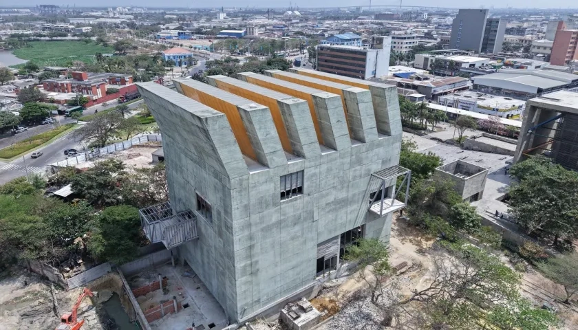 Así avanza la recuperación del Museo de Arte Moderno.