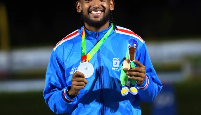 Néiker Abello, atleta del registro del Atlántico. 