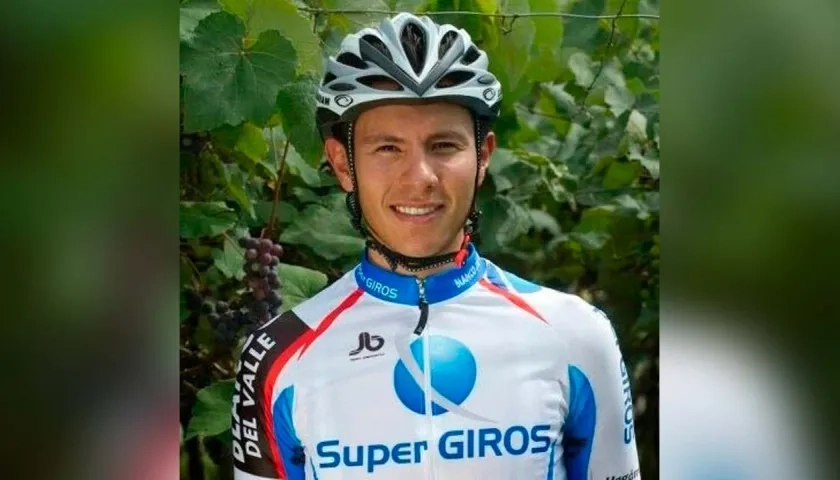 Jonathan Paredes, ciclista fallecido en un accidente en carreteras de Boyacá.