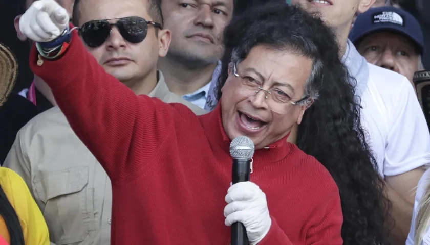 Gustavo Petro, presidente de Colombia.