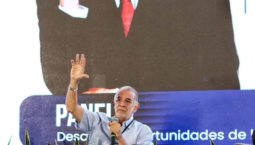 Eduardo Verano, gobernador del Atlántico. 