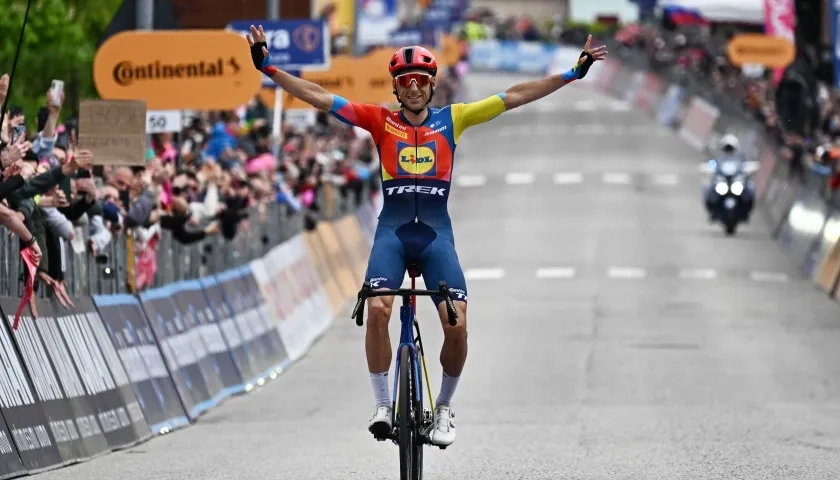 El español Carlos Verona se alzó con el triunfo en la etapa 15 del Giro de Italia.