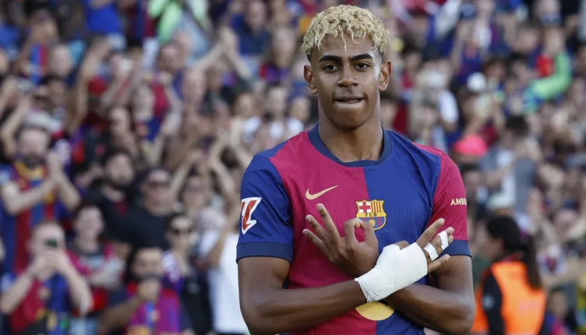 Lamine Yamal, del Barcelona, será uno de los nominados al Balón de Oro. 