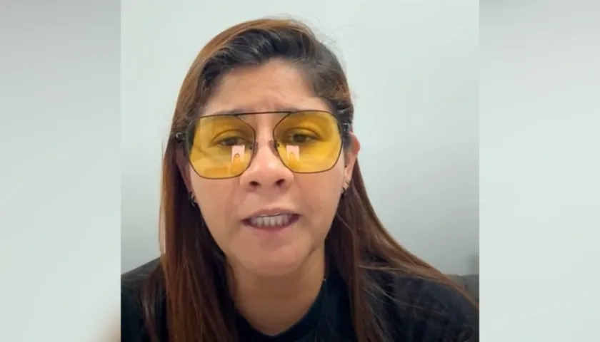 Yinaris García, entrenadora saliente del Junior femenino. 