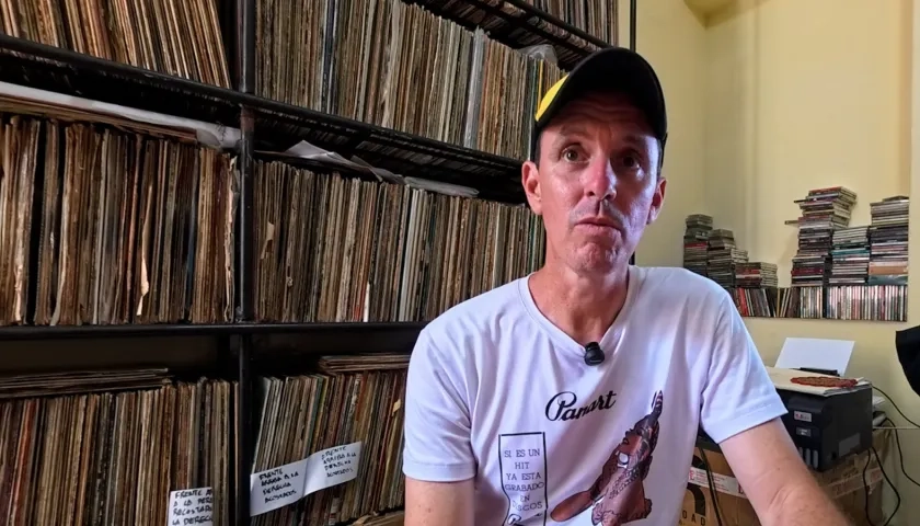 Rafael Valdivia, cantante del Conjunto Chapottín y sus Estrellas.