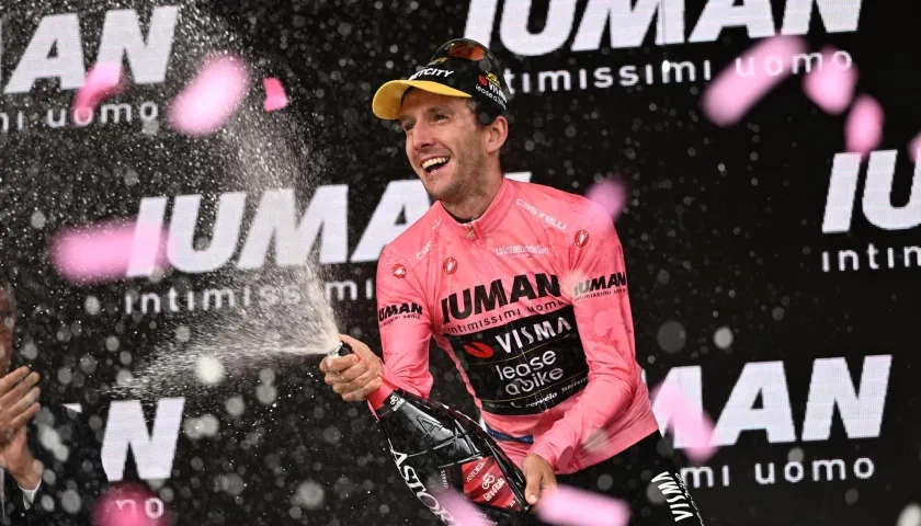 El británico Simon Yates, campeón del Giro de Italia.