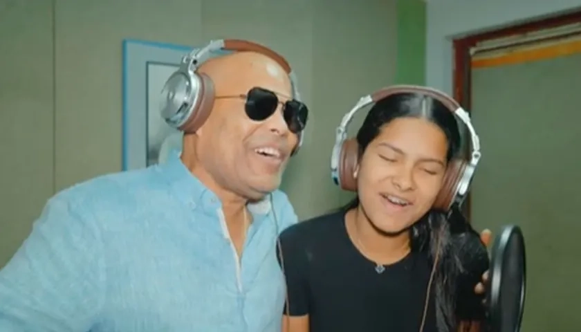 Ana Beatriz, una de las hijas de cantante dominicano Rubby Pérez. 