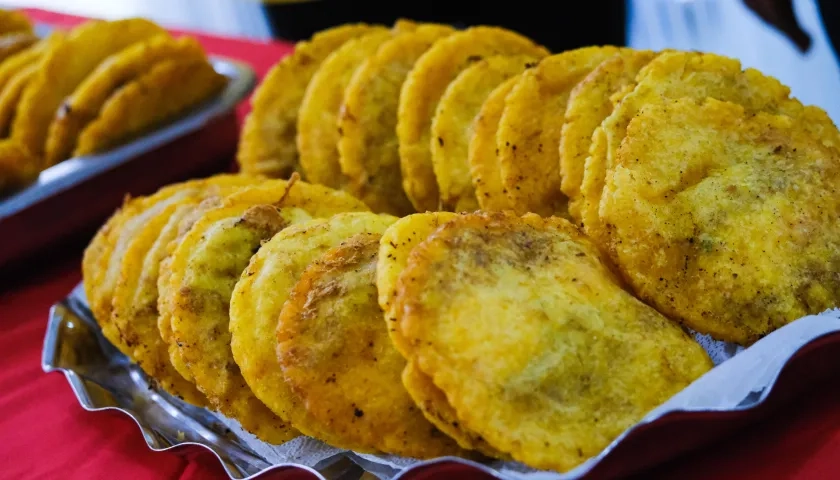La arepa de huevo, producto característico del Caribe. 