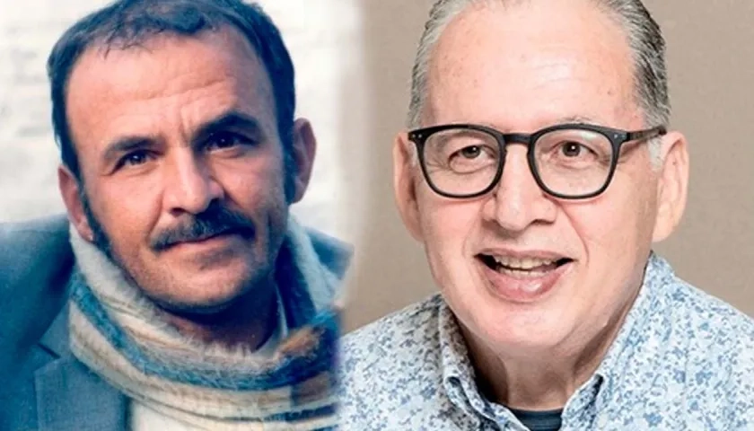 Raúl Gómez Jattin y Heriberto Fiorillo. 