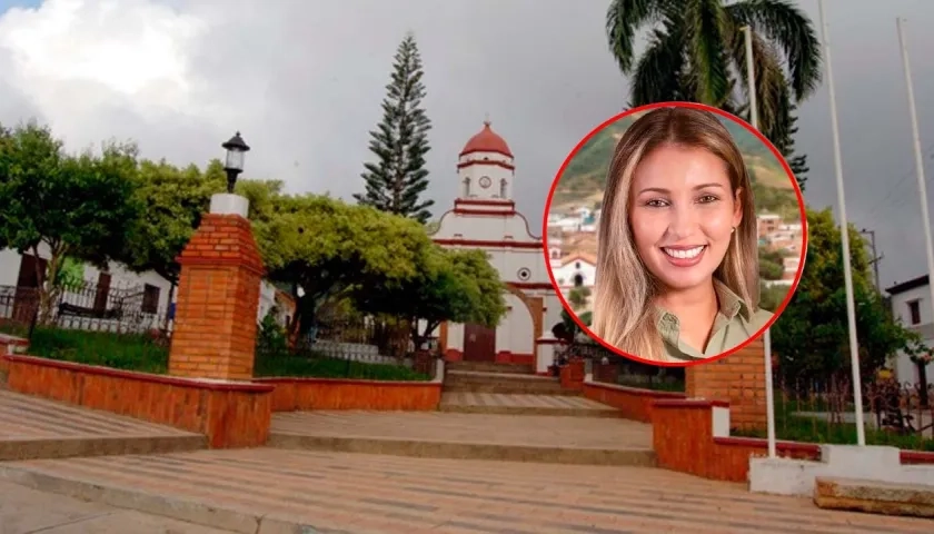 Katherine Mora, alcaldesa de González, Cesar.