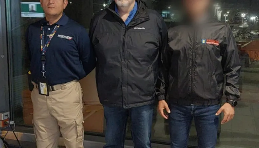 Alias 'Tony' fue capturado en el aeropuerto El Dorado.