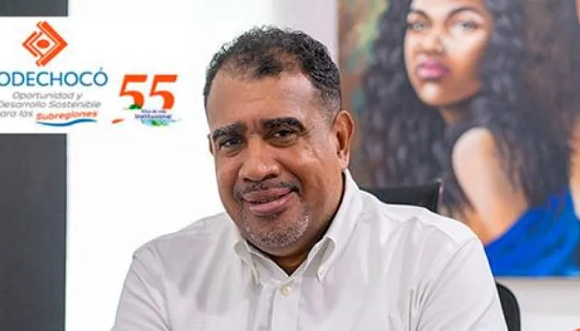 Arnold Rincón, director de la Corporación Autónoma Regional del Chocó