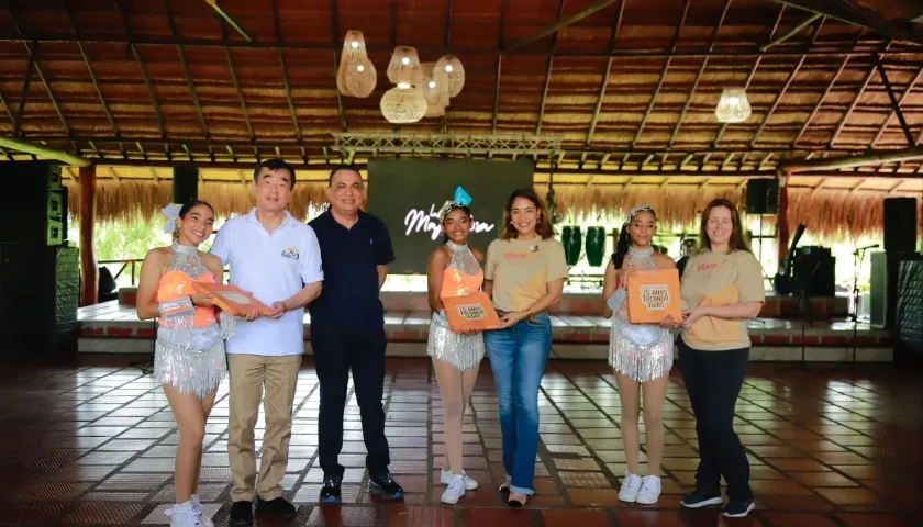 Visita de la Agencia de Cooperación de Japón a la sede de la Banda de Baranoa.