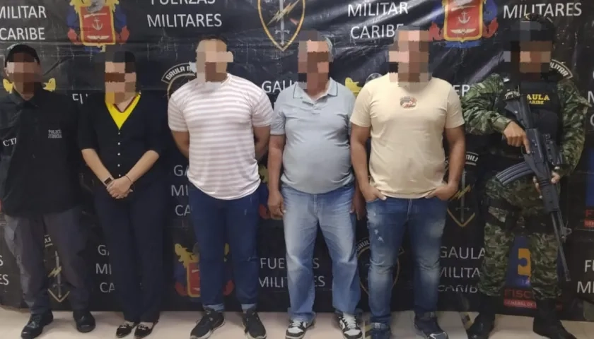 Los capturados poseen un historial judicial extenso con un total de 19 anotaciones.