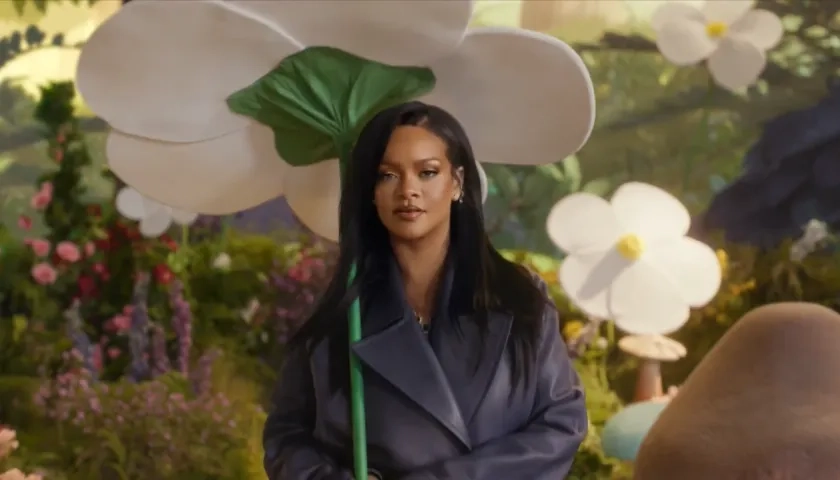 La cantante Rihanna. 