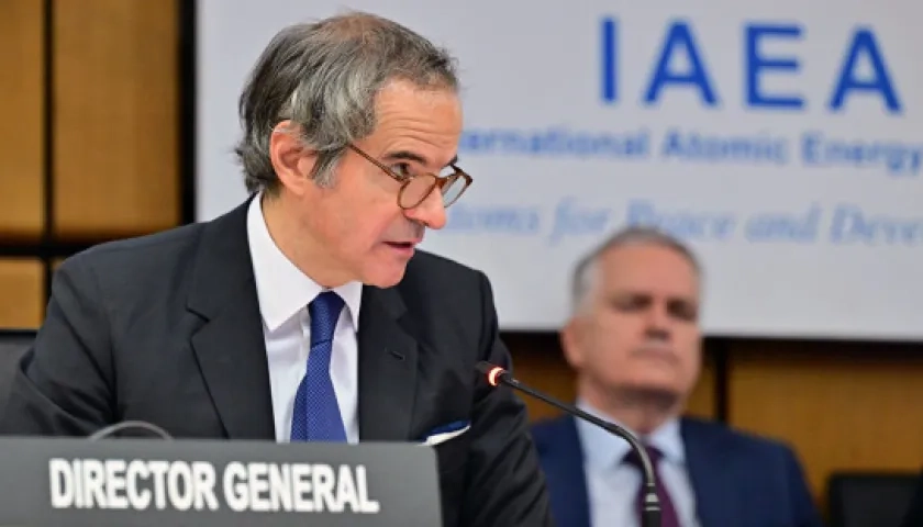 Director General del OIEA, Rafael Mariano Grossi.