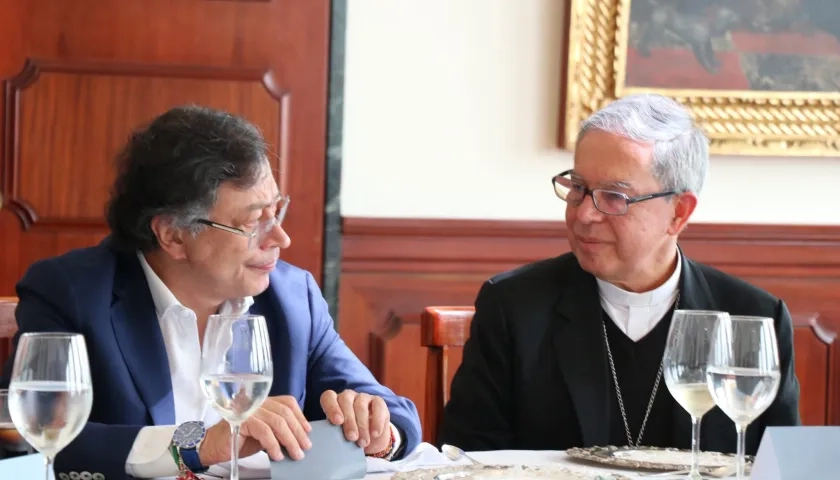 El Cardenal Primado con el Presidente de la República