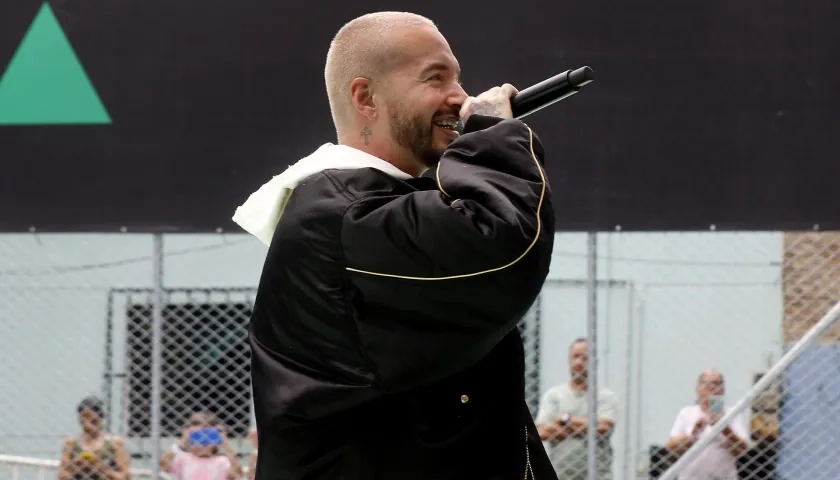 El cantante J Balvin.