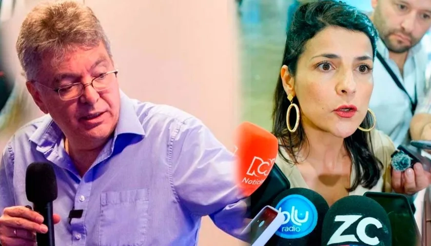 Mauricio Cárdenas y Irene Vélez 