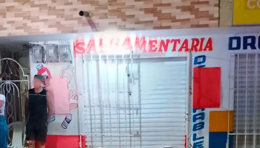 Lugar del atentado